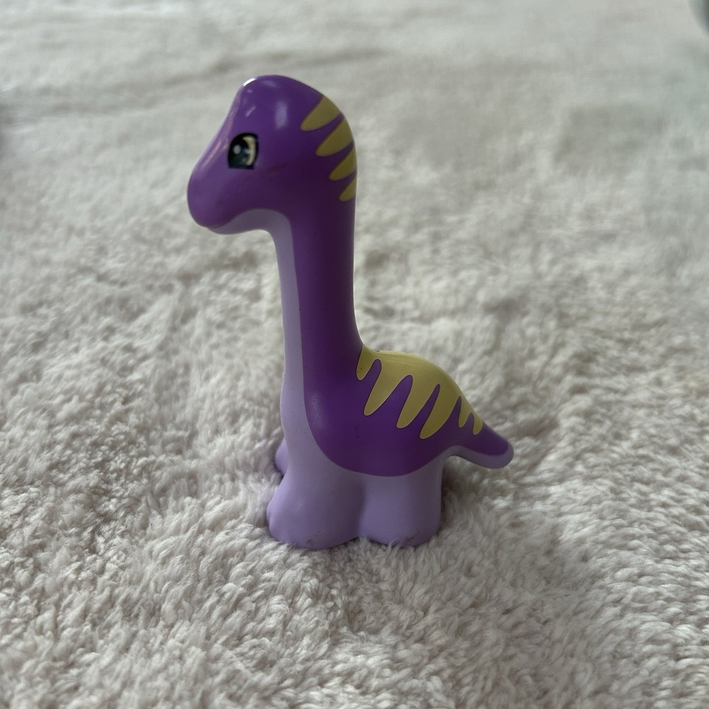 Lego‎ Duplo Purple Baby Dinosaur Prehistoric Animal Zoo Replacement Part